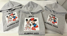 Load image into Gallery viewer, PERSONALISED DISNEY KIDS HOODIE
